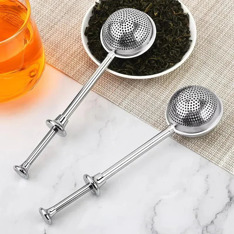 Tea Strainer Stainless Steel Tea Infuser Mesh Tea Ball Infuser Filter Reusable Loose Leaf Strainer Bag Brew Herb Tea Accessories