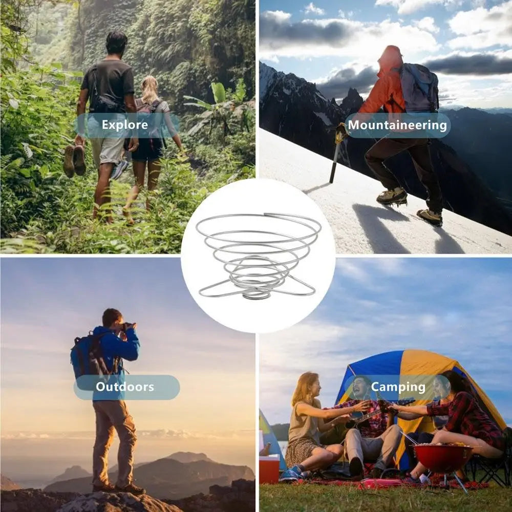 Coffee Ground Outdoor Tools Stainless Steel Funnel Filter Cup Coffee Filter Cup Coffee Filter Holder Coffee Drip Rack