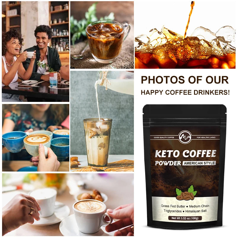 Ketogenic Keto Coffee ,Supports Energy & Metabolism, Weight Management,low-carb,Supports Energy Metabolism
