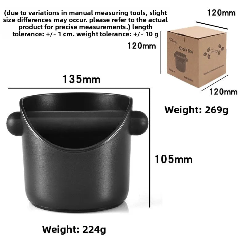Espresso Box Coffee Knock for Breville Grounds Container Anti-sided Anti Slip Dump Bedroom Bin Grind Bar Accessories Cafe Tools